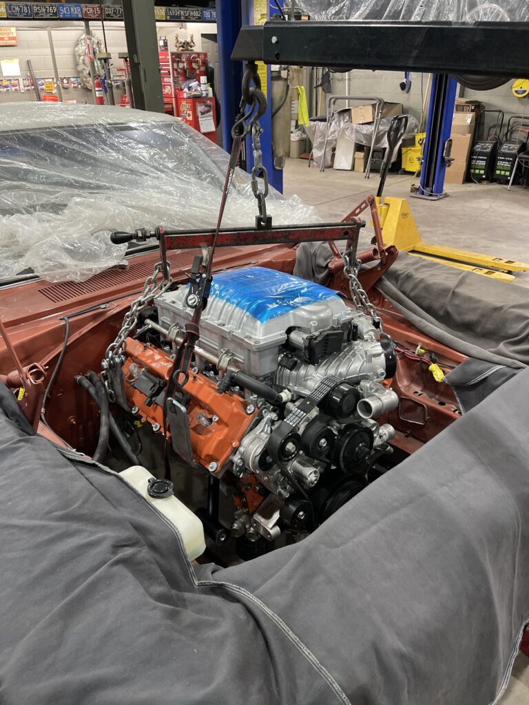 engine swap on a 1967 GTX